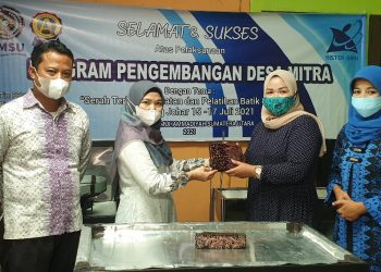 Program PPDM UMSU, Dari Wisata Edukasi Sawah ke Batik Sawah