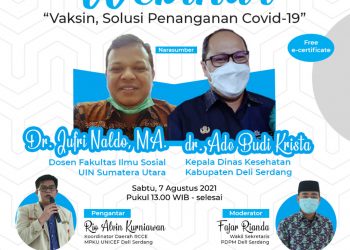 RCCE-MPKU dan Unicef Gelar Webinar : Vaksin, Solusi Penanganan Covid-19