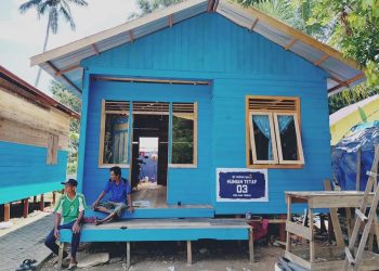 MDMC Bangunkan Rumah Penyintas Banjir Kalsel Bantuan Lazismu Jateng