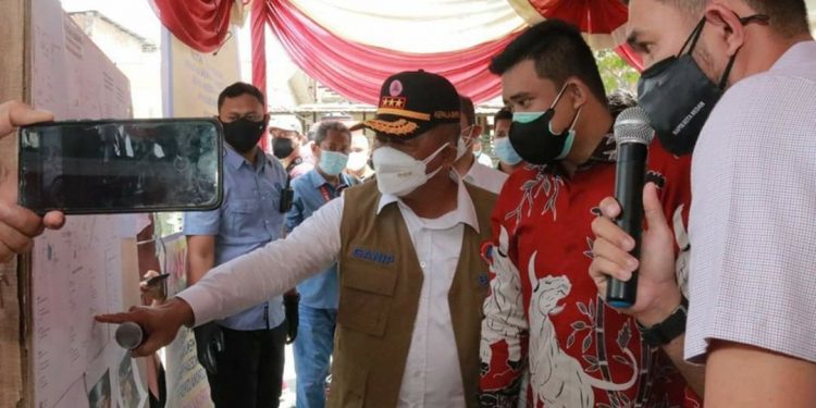 Angka Penularan Covid Tinggi, 14 Lingkungan di Medan Diisolasi