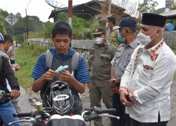 Kembali Masuk Zona Merah, Shabela Turun Ke Pos Perbatasan