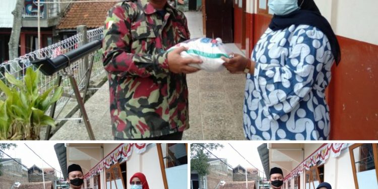 Pemuda Muhammadiyah Peduli Kesehatan Masyarakat bagikan Sembako dan APD