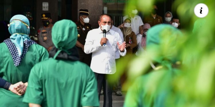 Gubernur Sumut Resmikan Lokasi Isolasi Terpusat