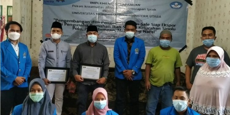 PKM-PI UMSU, Kembangkan Ikan Sale Siap Ekspor