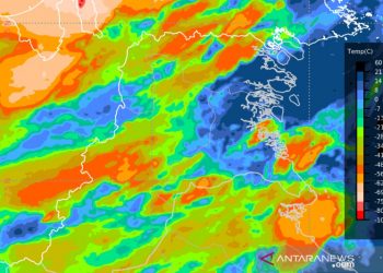 Hujan lebat berpotensi landa sejumlah wilayah Indonesia