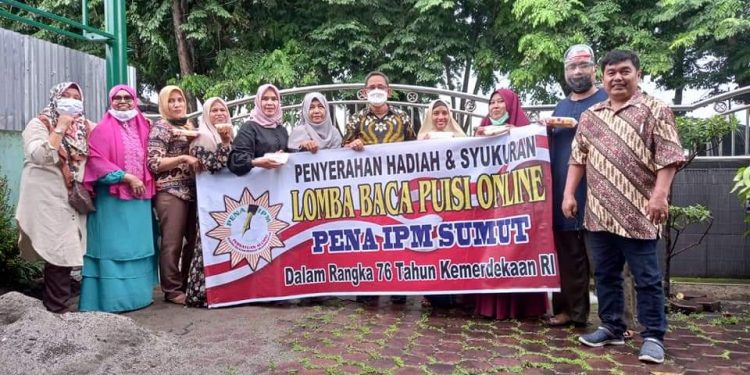 Agustusan PENA IPM Sumut  diisi dengan Lomba Baca Puisi