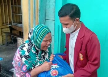 IMM Tapsel Prihatin Pandemi Covid19, Bantu Warga dengan Sembako