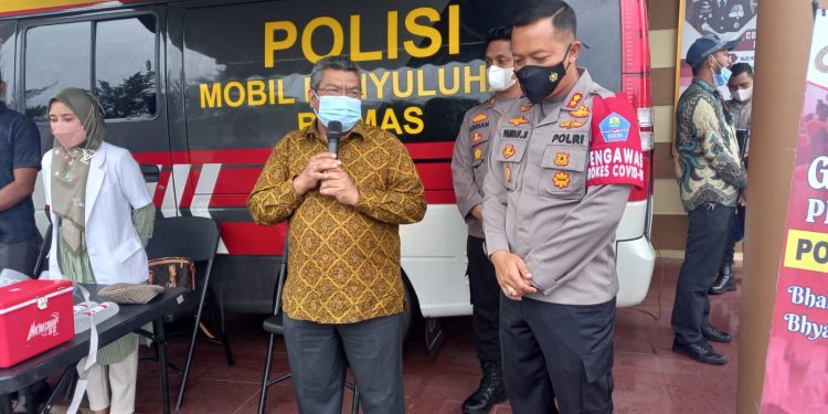 Ombudsman Apresiasi Polres Siemeulu Proaktif buka Gerai Vaksin Keliling