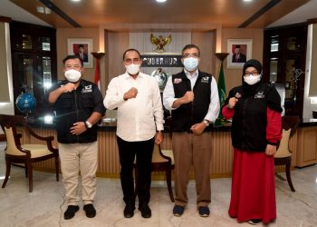 Gubsu Edy Rahmayadi Terima Audiensi Yayasan Aksi Cepat Tanggap