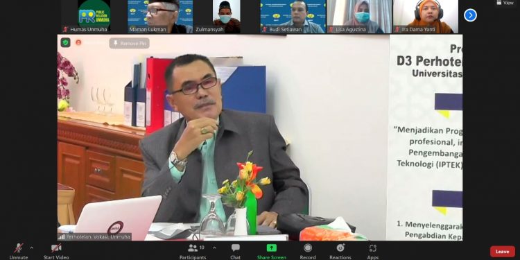 Program Studi D3 Perhotelan Fakultas Vokasi Unmuha Lakukan Re-Akreditasi