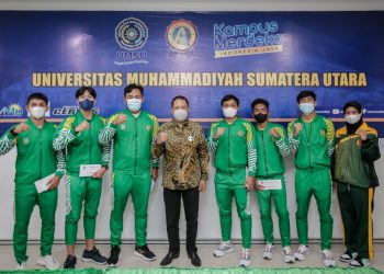 Tujuh Mahasiswa UMSU Jadi Atlet PON-XX, Rektor UMSU Beri Taliasih
