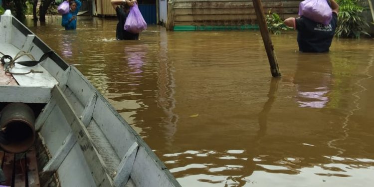 Muhammadiyah Layani Ribuan Warga Terdampak Banjir Katingan Kalteng