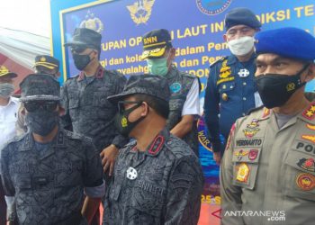 BNN amankan 100 kg sabu di perairan Selat Malaka
