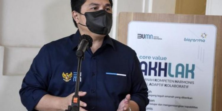 Erick Thohir Rencanakan Hapus Enam BUMN