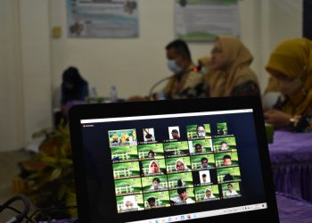 300 Mahasiswa Faperta UMSU Gelar PKKMB Virtual