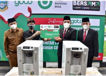Sumut Terima 10 Unit Konsentrator Oksigen