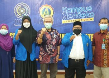 Rektor UMSU Lepas 3,090 Mahasiswa Ikuti KKN Mandiri 2021
