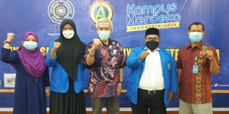 Rektor UMSU Lepas 3,090 Mahasiswa Ikuti KKN Mandiri 2021