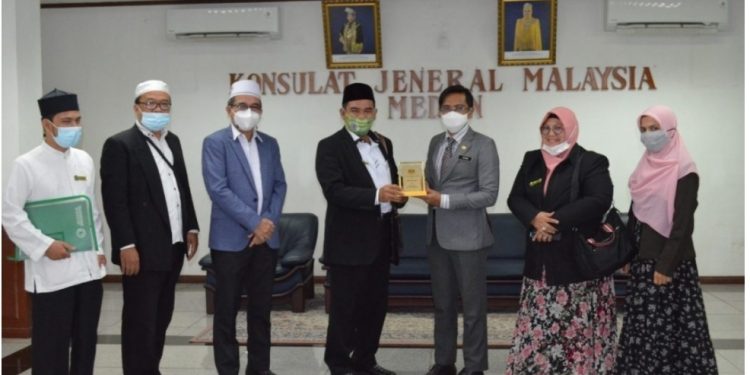 HLNKI MUI Sumut Jalin Kerjasama dengan Konsulat Jendral Malaysia