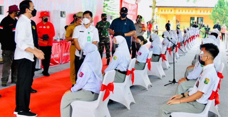 Pelajar ungkap kegembiraan bisa PTM saat berdialog dengan Presiden