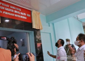 Prof dr Harun Rasyid Lubis jadi nama ruangan di RS Pirngadi