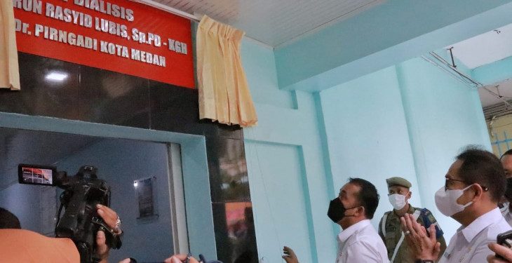 Prof dr Harun Rasyid Lubis jadi nama ruangan di RS Pirngadi