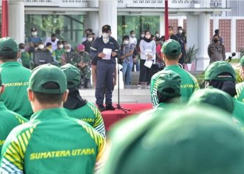 Gubsu Lepas Atlet PON XX Papua