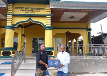 ACT Medan Harapkan Cahaya Islam Tetap Hidup di Nelayan Seberang