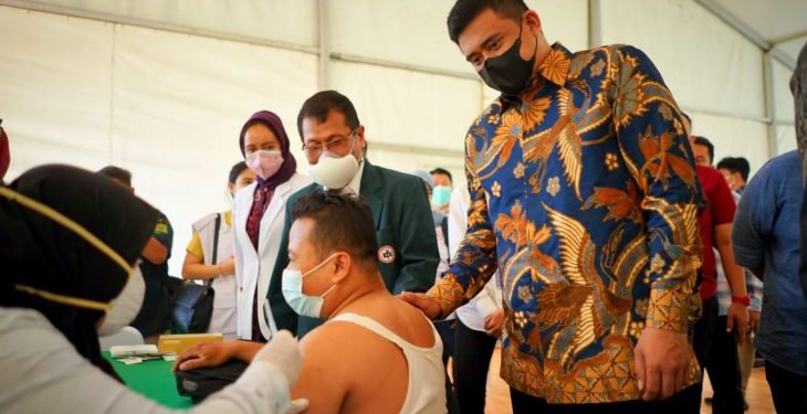 Supir angkot di Medan wajib divaksin jelang PTM