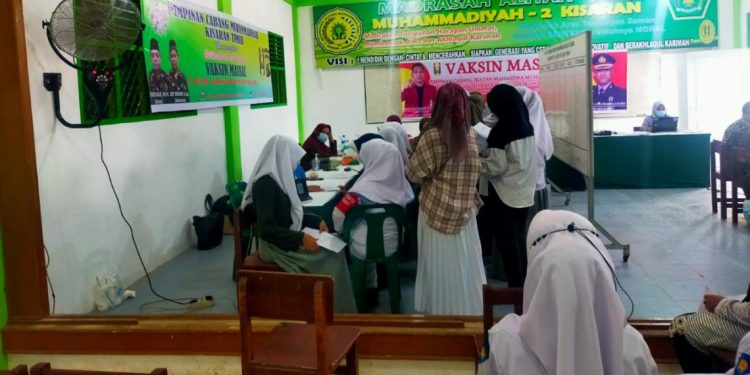 Muhammadiyah dan IMM Asahan Gelar Vaksin Massal