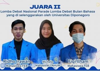 Dua Mahasiswa FEB UMSU Menangi Lomba Debat di UNDIP
