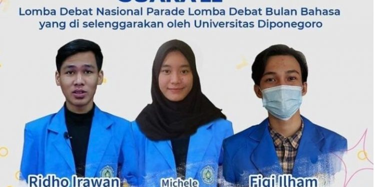 Dua Mahasiswa FEB UMSU Menangi Lomba Debat di UNDIP