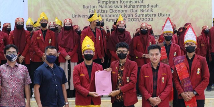 PK IMM FEB UMSU Gelar Pelantikan, Up-Grading dan Rapat Kerja