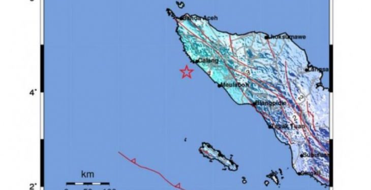 Gempa Magnitudo 5,6 Guncang Aceh Jaya