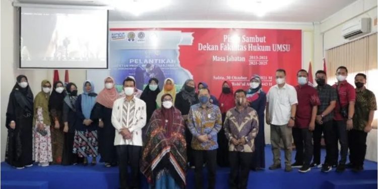 Regenerasi Kepemimpinan Fakultas Hukum UMSU, Jabatan Dekan Diserahterimakan