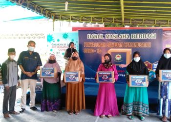 Majelis Darul Maslaha Salurkan 150 Paket Sembako Kepada Masyarakat Terdampak Covid-19