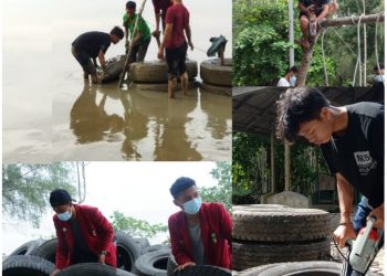 Tim PHP2D PK IMM FEB UMSU Hidupkan Potensi Pantai Putra Serdang