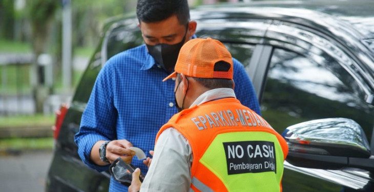 Pemko Medan Siapkan Parkir Nontunai di 22 Lokasi