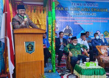 H. M. Asli Chaidir, S.H, anggota DPR RI Temu Ramah di Pondok Pesantren Kauman Muhammadiyah