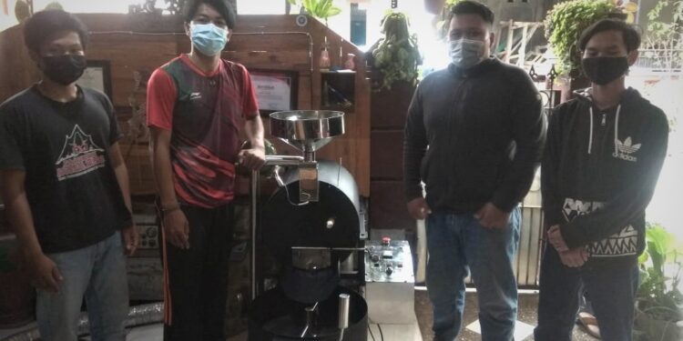 Ini Alat Roasting Biji Kopi Berteknologi Baru Karya Mahasiswa Muhammadiyah
