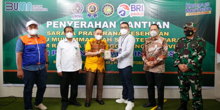 Bank BRI Serahkan Dana CSR Berupa Peralatan Medis untuk RSU Muhammadiyah