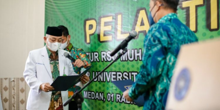 Dr. Muhammad Reza Dilantik Menjadi Direktur RSU Muhamadiyah Sumut