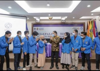 Rektor UMSU  Melepas 3 Tim ke Pimnas ke 34 Tahun 2021
