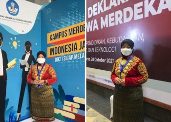 Mahasiswa Unmuha, Menghadiri Undang Kemenristek di Jakarta