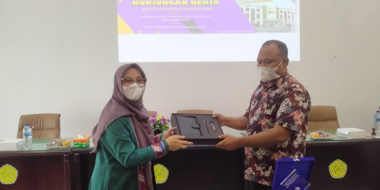 Fakultas Psikologi Unmuha Terima Kunjungan Kerja UIN Jakarta