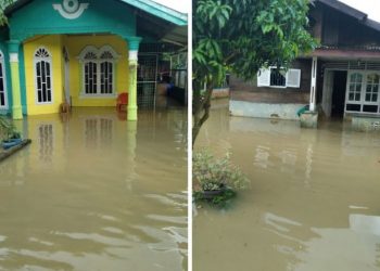 100 rumah di Kecamatan Besitang Langkat terdampak banjir