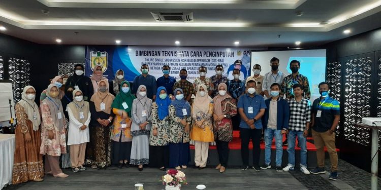 Pelaku Usaha dan Aparatur Pemerintah Kota Banda Aceh Ikuti Bimtek