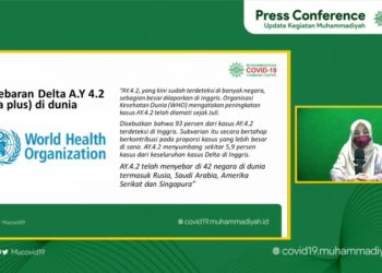 MCCC PPM Gelar Konperensi Pers Pencegahan Covid-19 Varian Baru Delta Plus