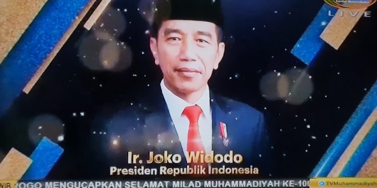 Jokowi Sebut Muhammadiyah Telah Mewarnai dan Merawat Perjalanan Bangsa