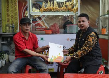 Perkuat Ekonomi Umat Lazismu Kota Medan Bersama PRA Tanjung Gusta Bantu UMKM Terdampak Covid 19